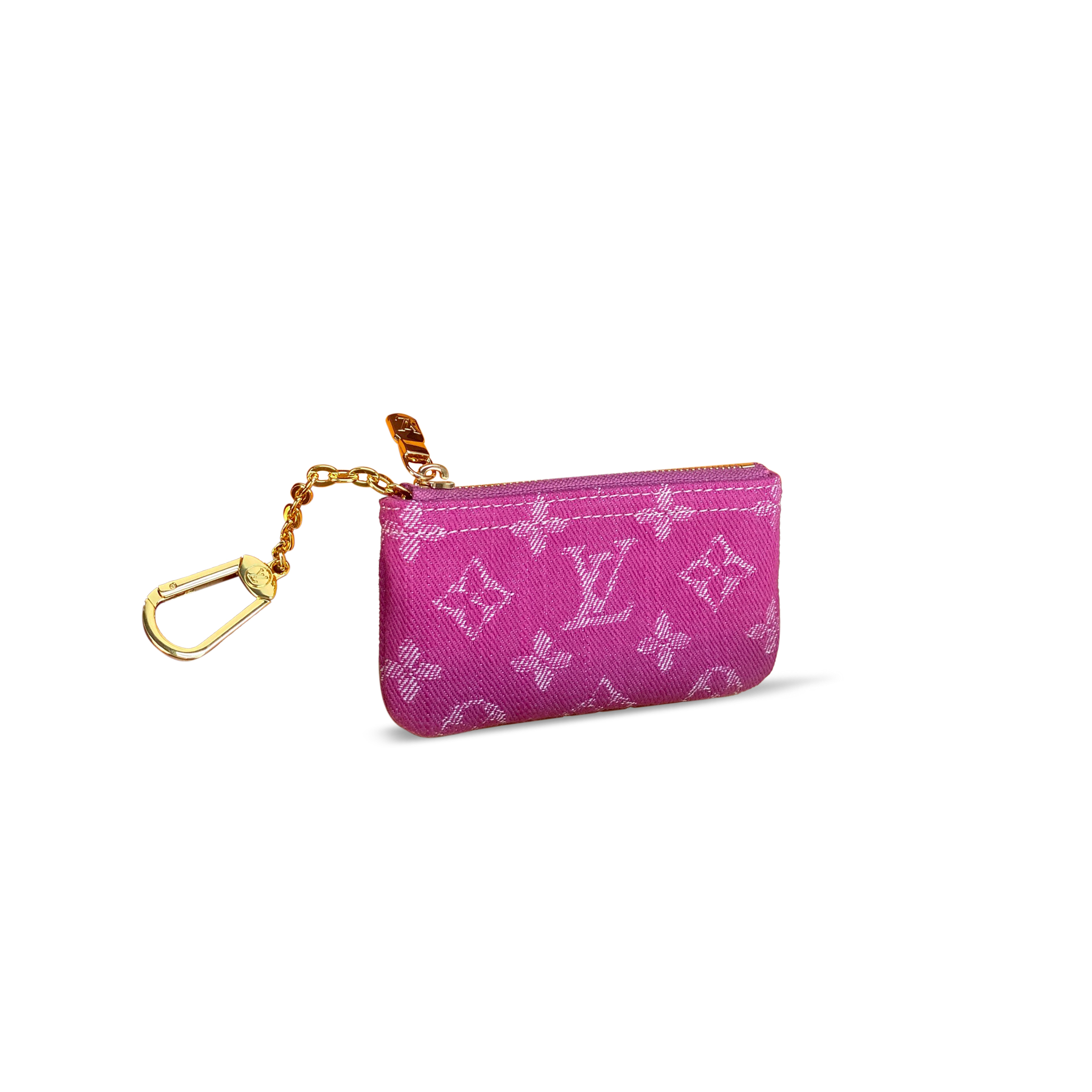 LOUIS VUITTON DENIM KEY POUCH M62650 (12*7*1.5cm)